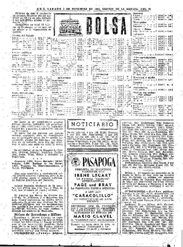 ABC MADRID 02-12-1961 página 77