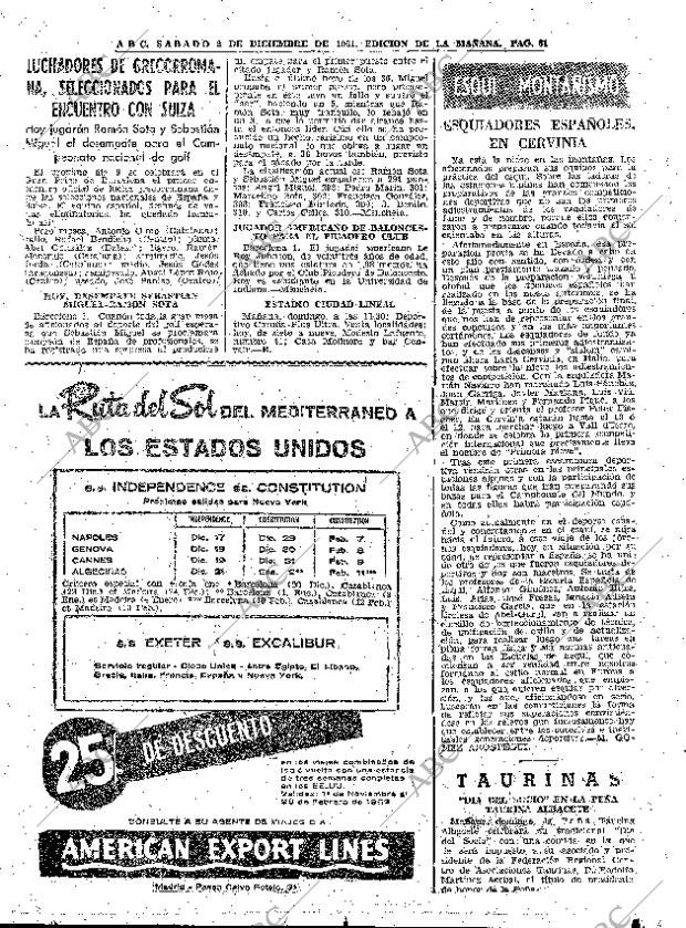 ABC MADRID 02-12-1961 página 81
