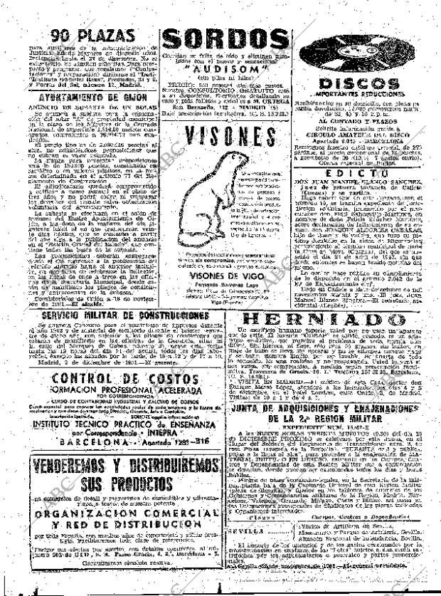 ABC MADRID 02-12-1961 página 94