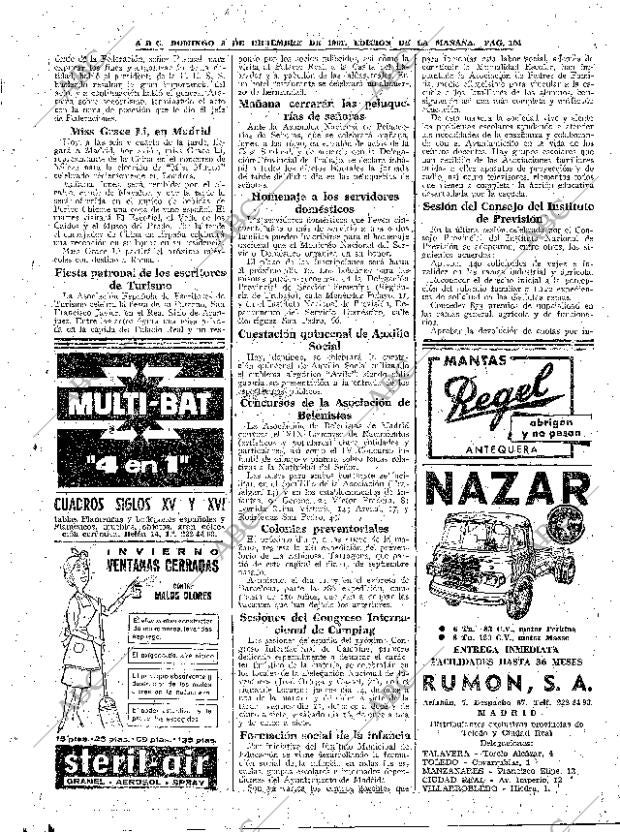 ABC MADRID 03-12-1961 página 104
