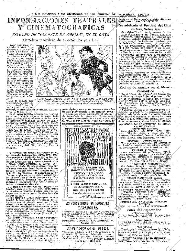 ABC MADRID 03-12-1961 página 113