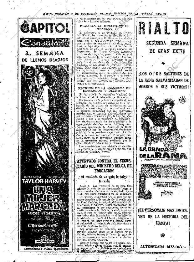 ABC MADRID 03-12-1961 página 90