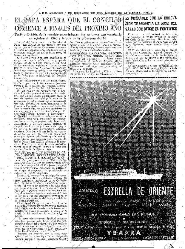 ABC MADRID 03-12-1961 página 91