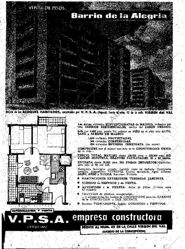 ABC MADRID 09-12-1961 página 22