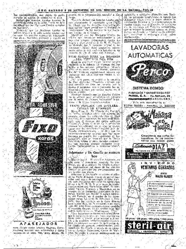 ABC MADRID 09-12-1961 página 58