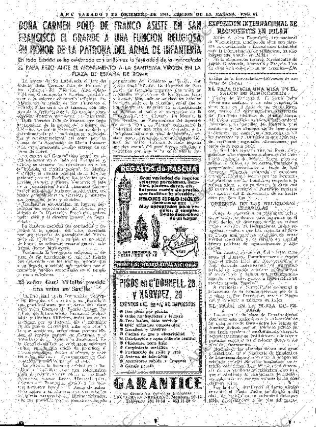 ABC MADRID 09-12-1961 página 61