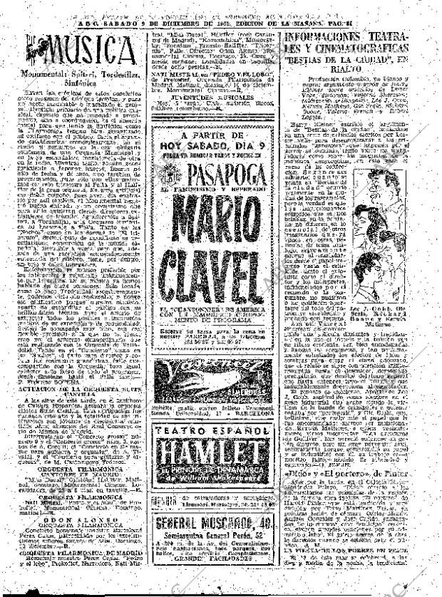 ABC MADRID 09-12-1961 página 81