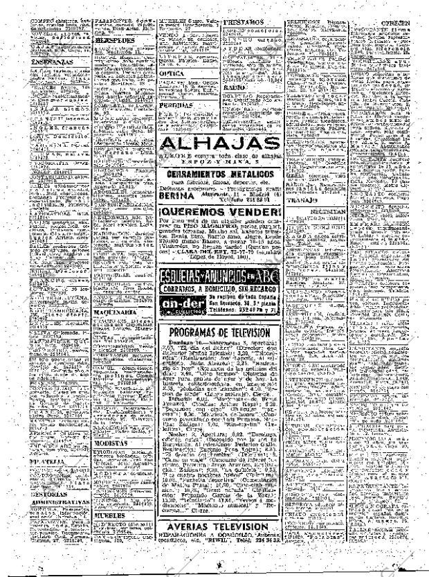 ABC MADRID 09-12-1961 página 88