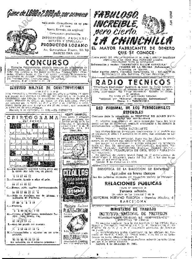 ABC MADRID 09-12-1961 página 95