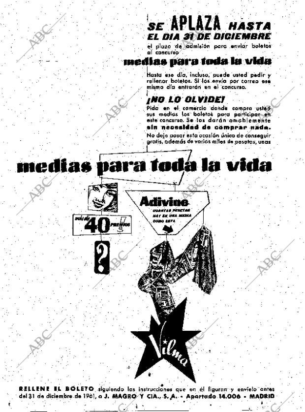 ABC MADRID 12-12-1961 página 38