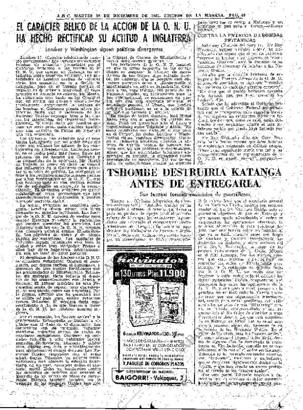 ABC MADRID 12-12-1961 página 49