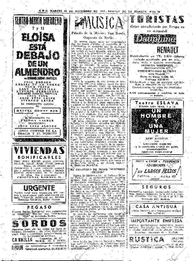 ABC MADRID 12-12-1961 página 78