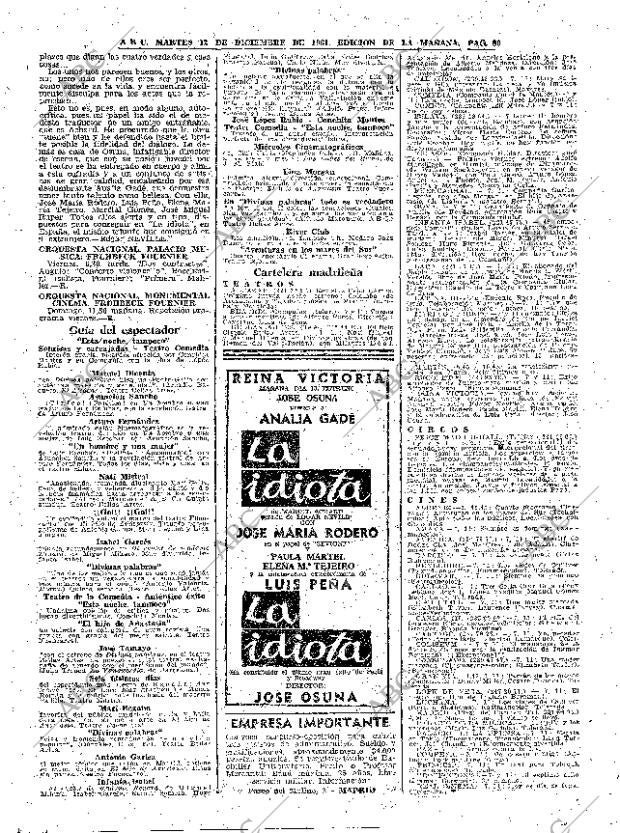 ABC MADRID 12-12-1961 página 80