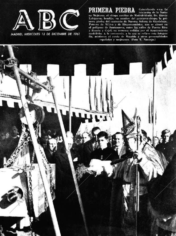 ABC MADRID 13-12-1961 página 1