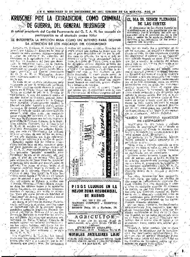 ABC MADRID 13-12-1961 página 49