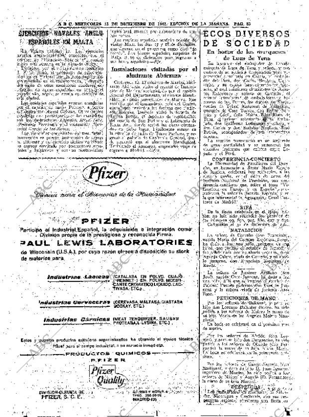 ABC MADRID 13-12-1961 página 63