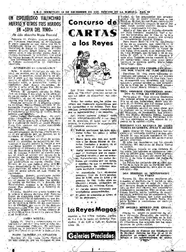 ABC MADRID 13-12-1961 página 68