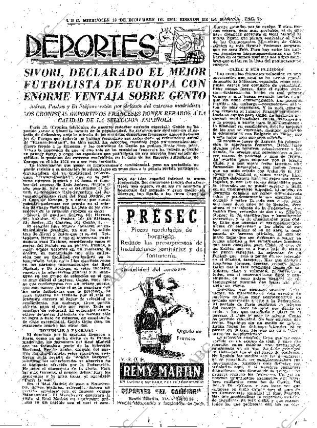 ABC MADRID 13-12-1961 página 75