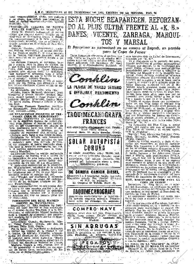 ABC MADRID 13-12-1961 página 76