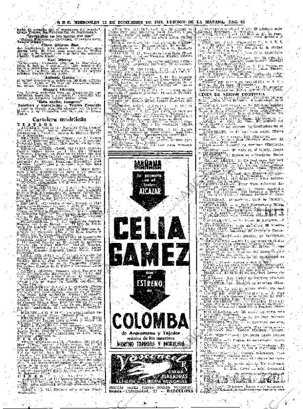 ABC MADRID 13-12-1961 página 83