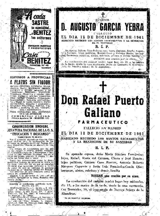 ABC MADRID 13-12-1961 página 94