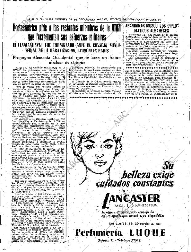 ABC SEVILLA 15-12-1961 página 27