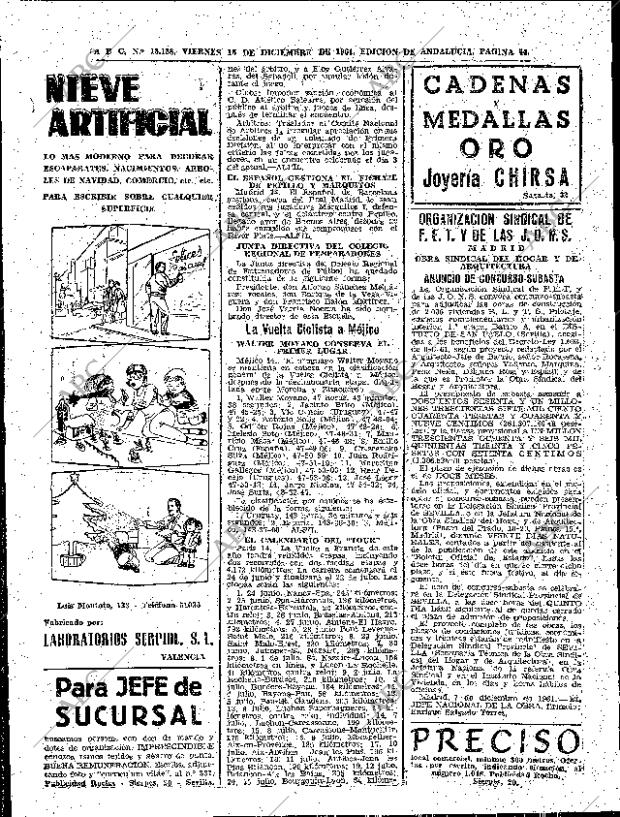 ABC SEVILLA 15-12-1961 página 44