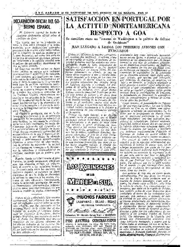 ABC MADRID 16-12-1961 página 49