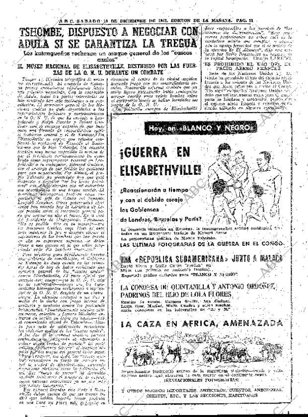 ABC MADRID 16-12-1961 página 51