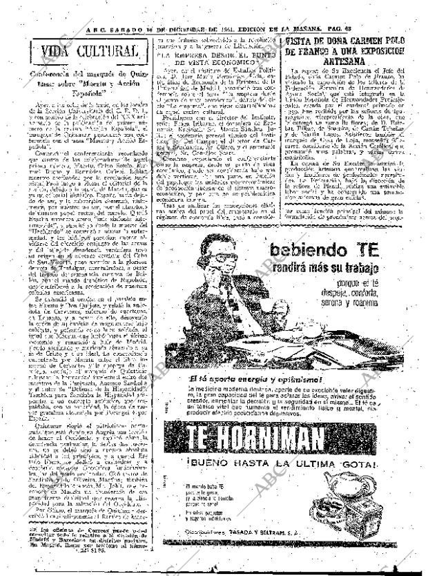 ABC MADRID 16-12-1961 página 63