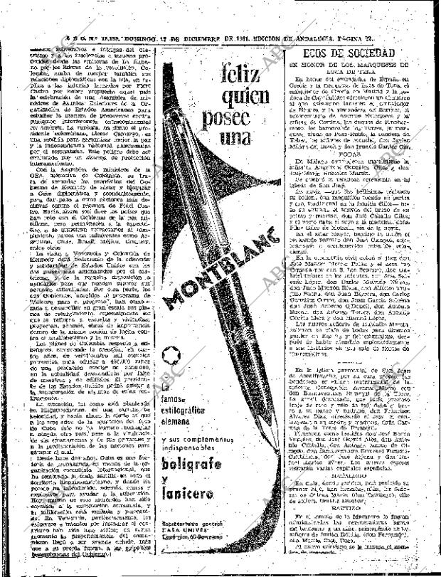 ABC SEVILLA 17-12-1961 página 72