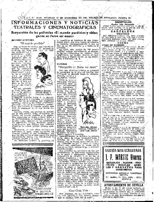 ABC SEVILLA 17-12-1961 página 92