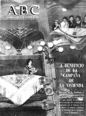 ABC MADRID 19-12-1961 página 1