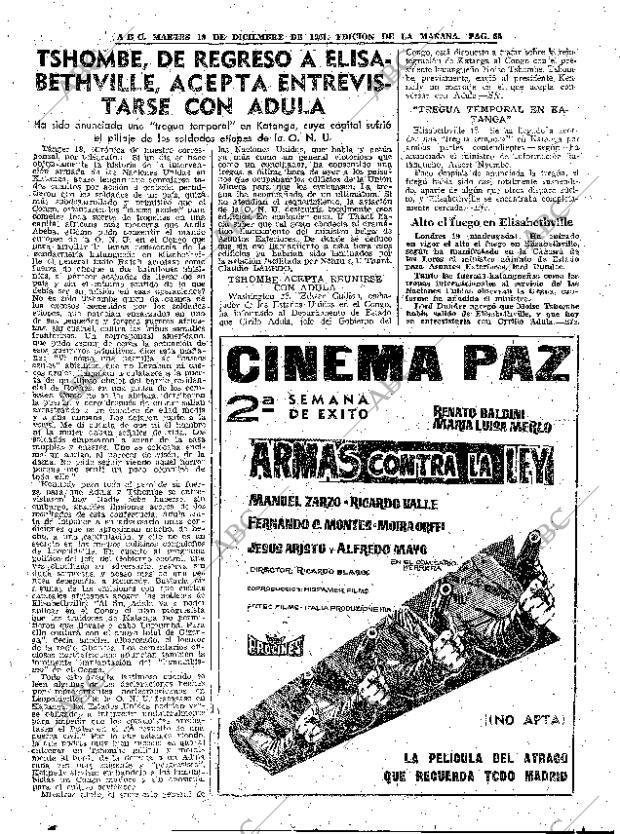 ABC MADRID 19-12-1961 página 55