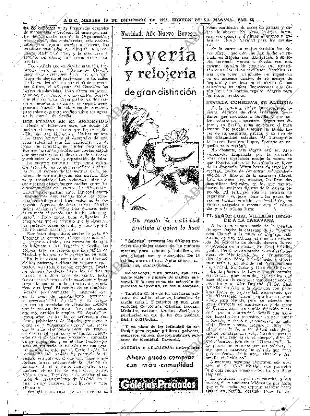 ABC MADRID 19-12-1961 página 58