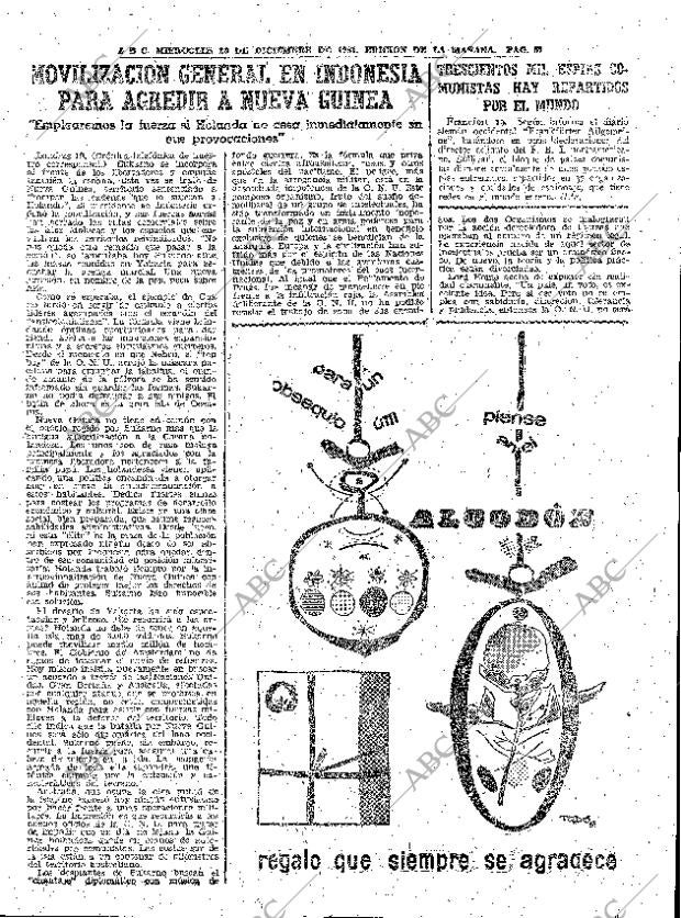 ABC MADRID 20-12-1961 página 57