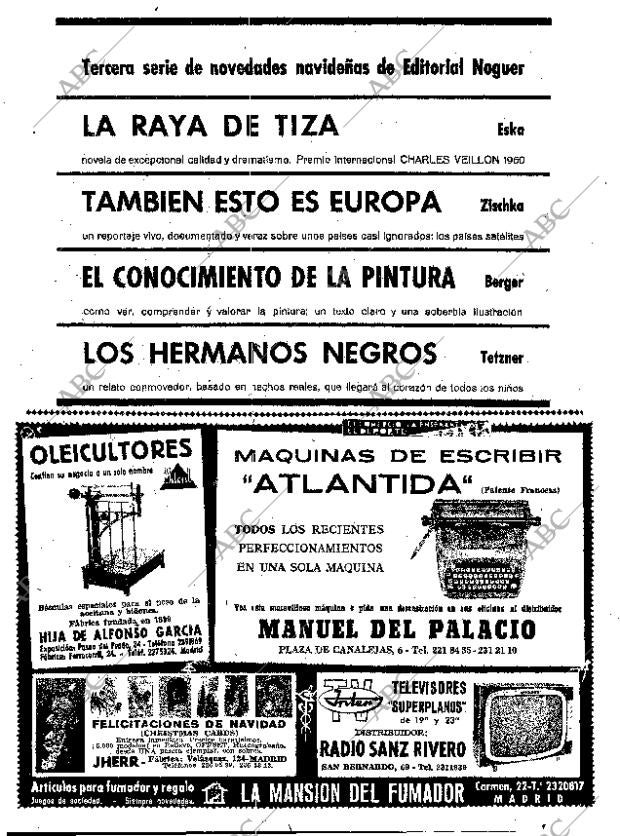 ABC MADRID 20-12-1961 página 6