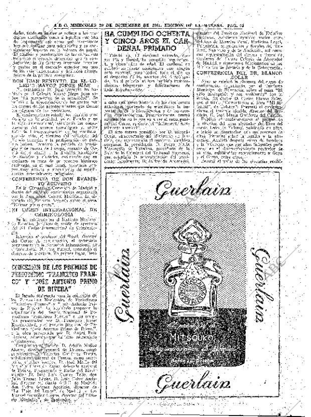 ABC MADRID 20-12-1961 página 65