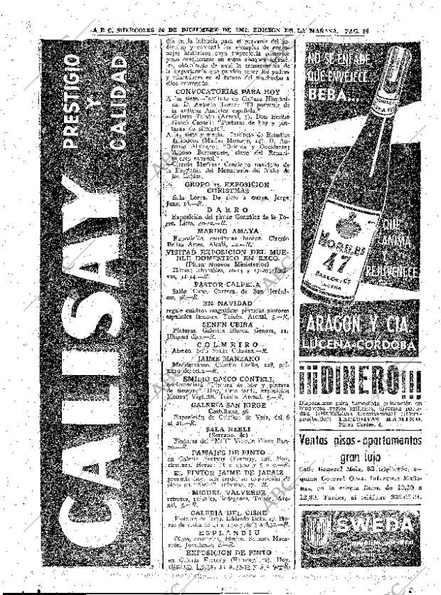 ABC MADRID 20-12-1961 página 66