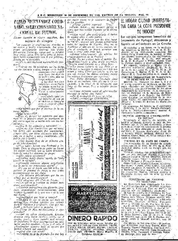 ABC MADRID 20-12-1961 página 77