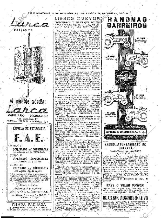 ABC MADRID 20-12-1961 página 78