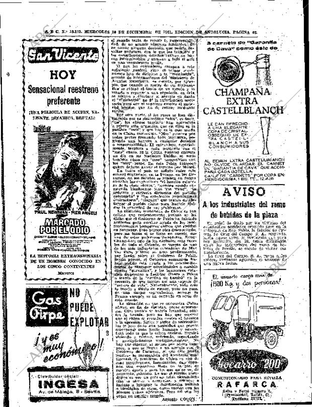 ABC SEVILLA 20-12-1961 página 48