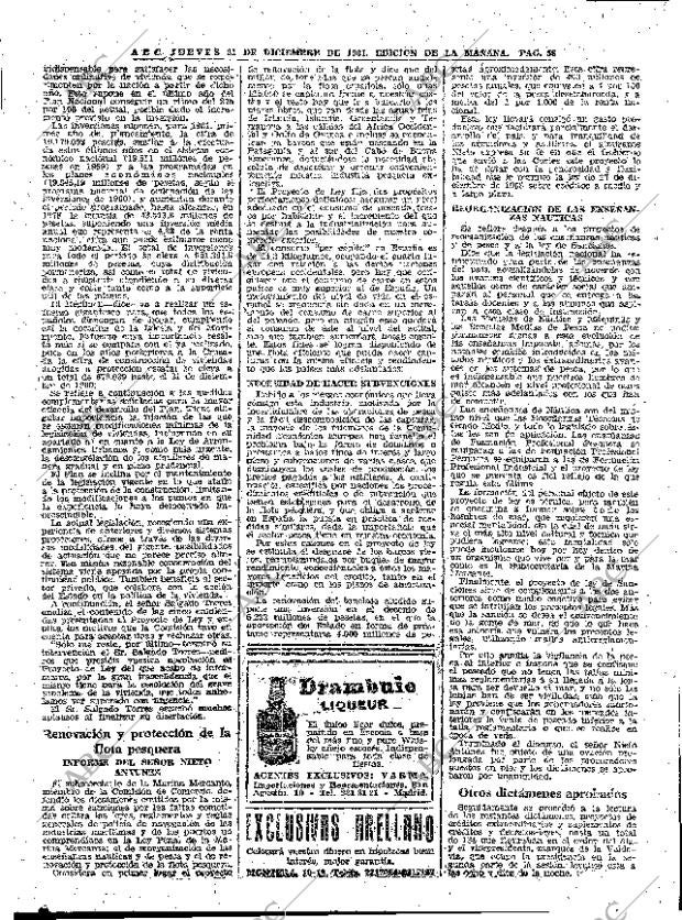 ABC MADRID 21-12-1961 página 58