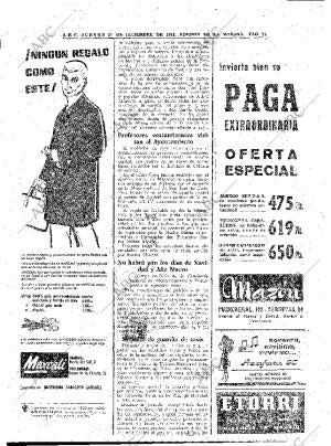 ABC MADRID 21-12-1961 página 74