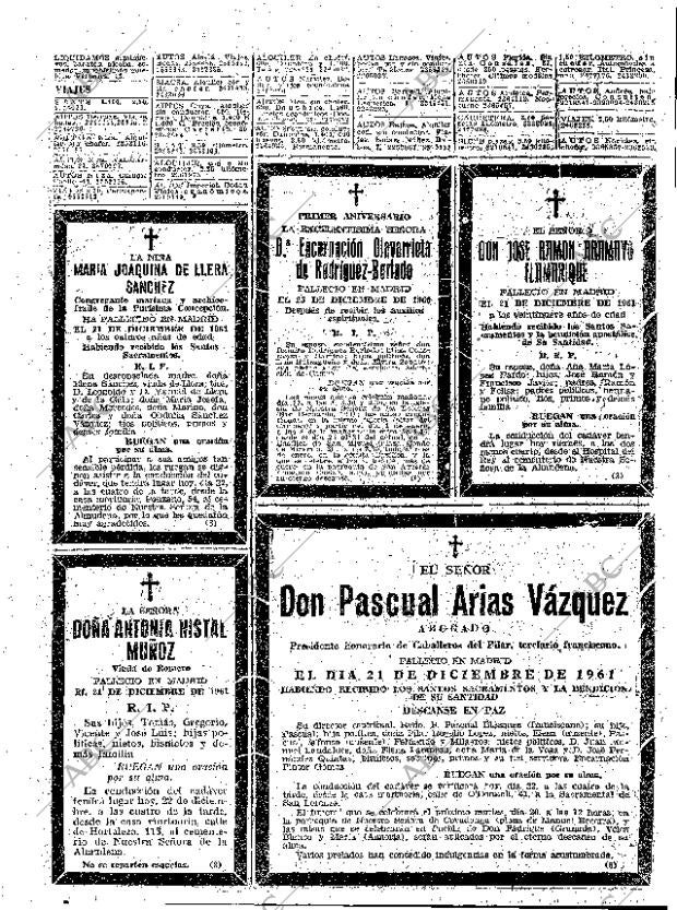 ABC MADRID 22-12-1961 página 89