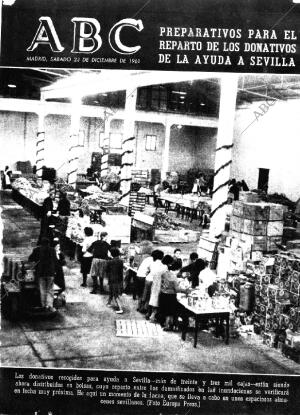 ABC MADRID 23-12-1961 página 1