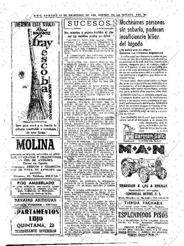 ABC MADRID 23-12-1961 página 76