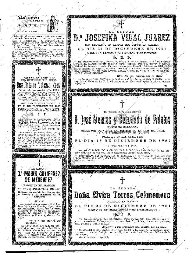 ABC MADRID 23-12-1961 página 92