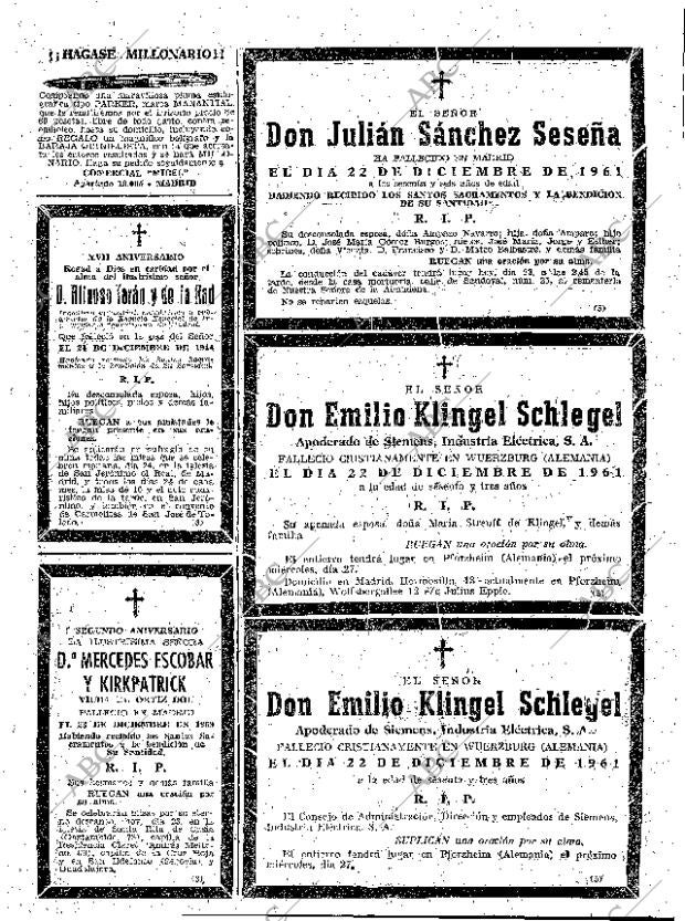 ABC MADRID 23-12-1961 página 93