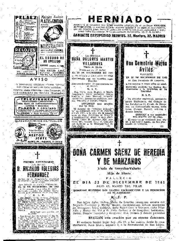 ABC MADRID 23-12-1961 página 94